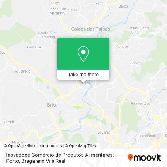 Inovadoce-Comércio de Produtos Alimentares map