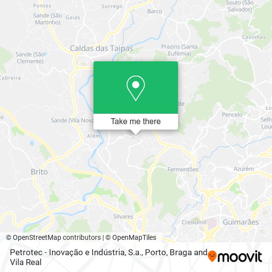 Petrotec - Inovação e Indústria, S.a. map