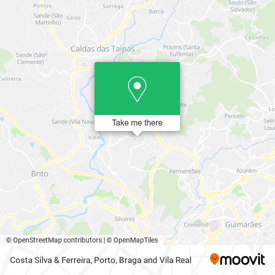 Costa Silva & Ferreira mapa