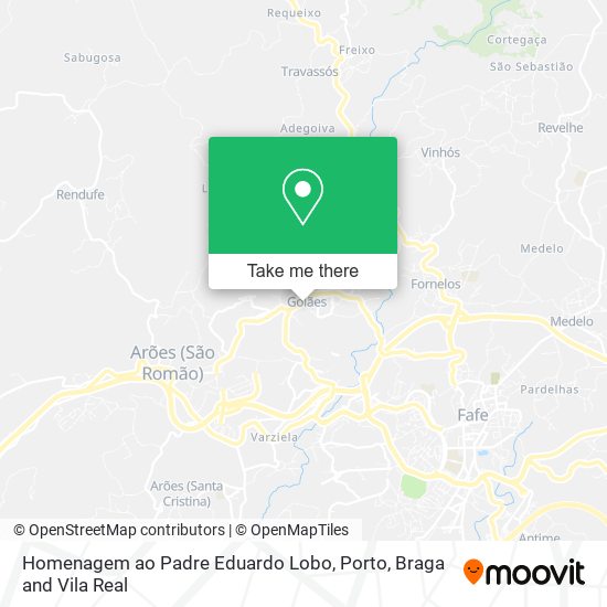 Homenagem ao Padre Eduardo Lobo map