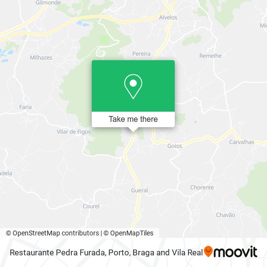 Restaurante Pedra Furada map