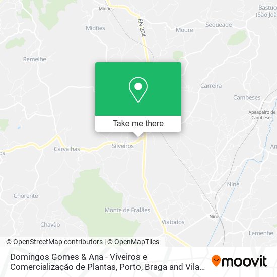 Domingos Gomes & Ana - Viveiros e Comercialização de Plantas map