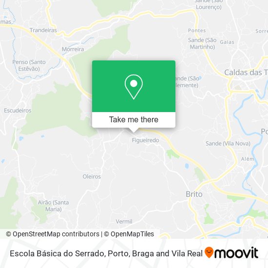 Escola Básica do Serrado map