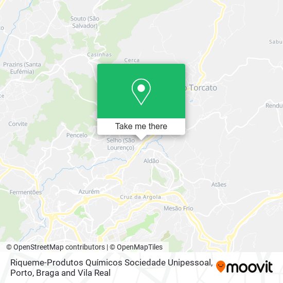 Riqueme-Produtos Químicos Sociedade Unipessoal map