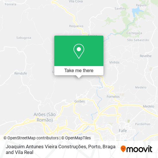 Joaquim Antunes Vieira Construções map