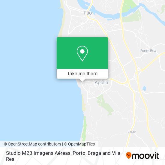 Studio M23 Imagens Aéreas map
