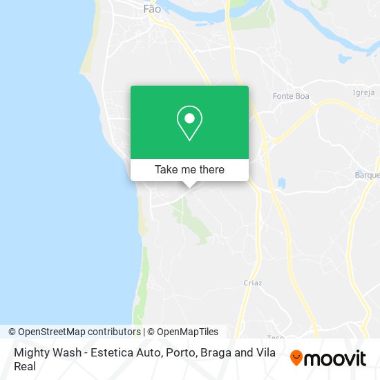 Mighty Wash - Estetica Auto mapa
