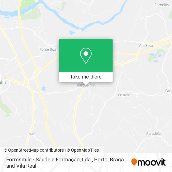 Formsmile - Sáude e Formação, Lda. mapa
