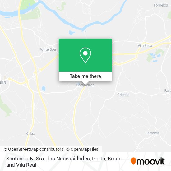 Santuário N. Sra. das Necessidades map