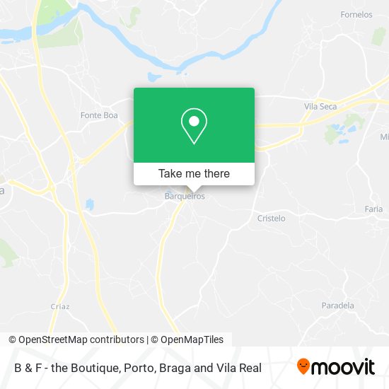 B & F - the Boutique mapa