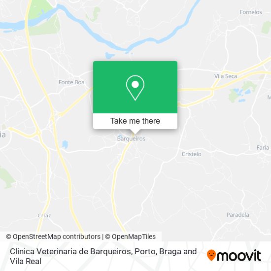 Clinica Veterinaria de Barqueiros map