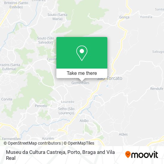 Museu da Cultura Castreja map