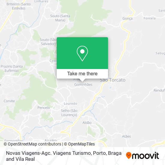 Novas Viagens-Agc. Viagens Turismo map