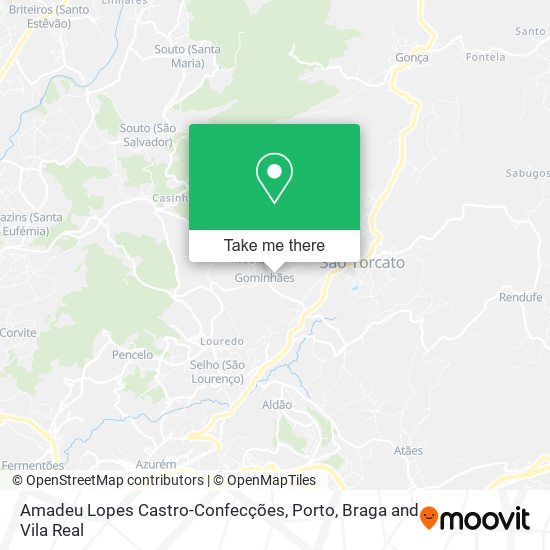 Amadeu Lopes Castro-Confecções map