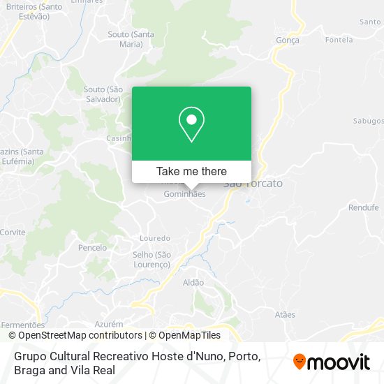 Grupo Cultural Recreativo Hoste d'Nuno map