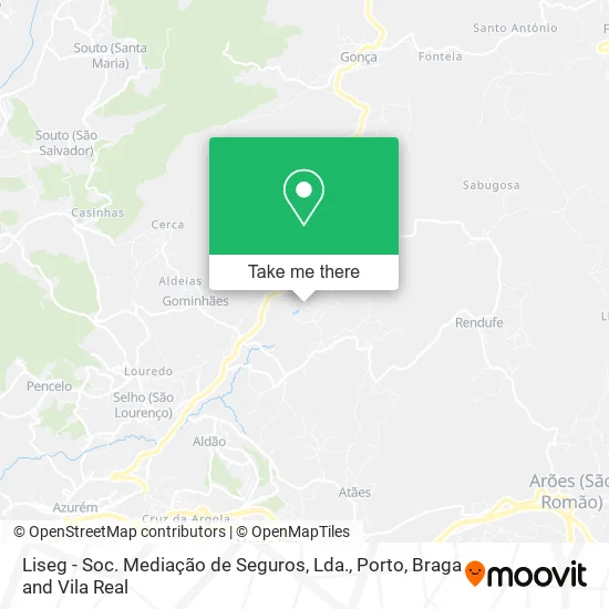 Liseg - Soc. Mediação de Seguros, Lda. map