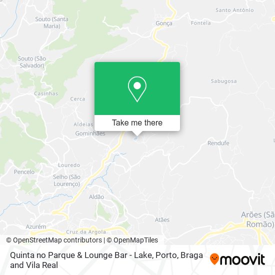 Quinta no Parque & Lounge Bar - Lake mapa