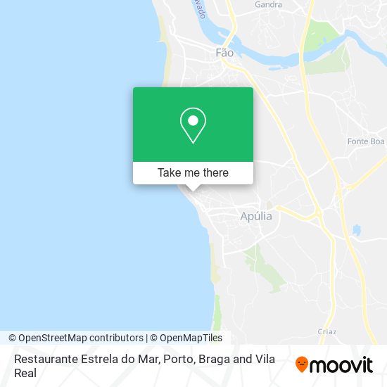 Restaurante Estrela do Mar map