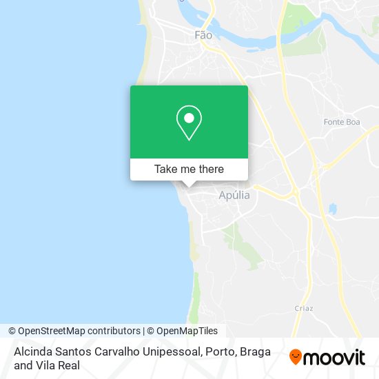 Alcinda Santos Carvalho Unipessoal mapa