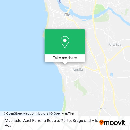 Machado, Abel Ferreira Rebelo map