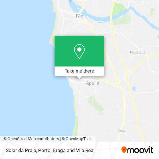 Solar da Praia map