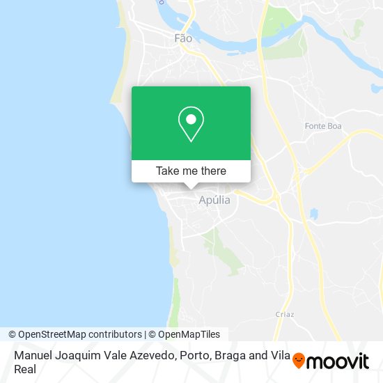 Manuel Joaquim Vale Azevedo map