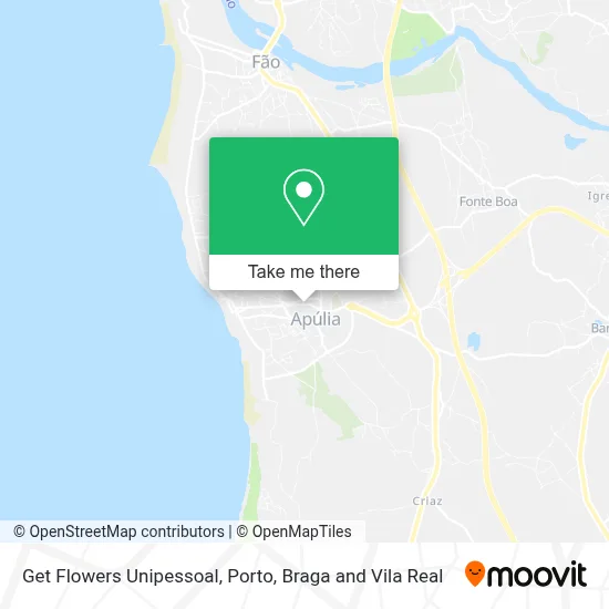 Get Flowers Unipessoal map