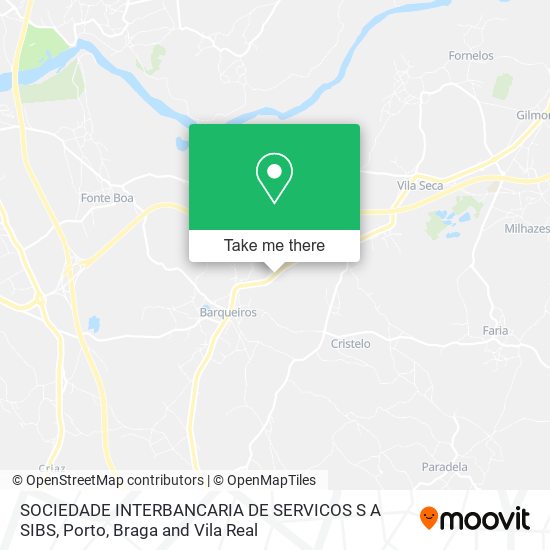SOCIEDADE INTERBANCARIA DE SERVICOS S A SIBS mapa