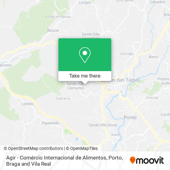 Agir - Comércio Internacional de Alimentos map