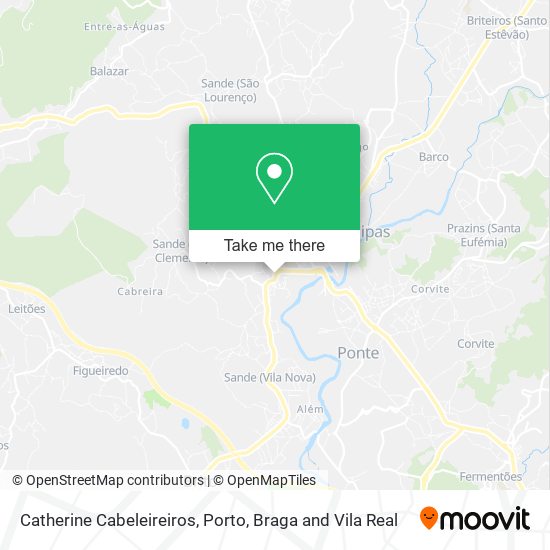 Catherine Cabeleireiros mapa