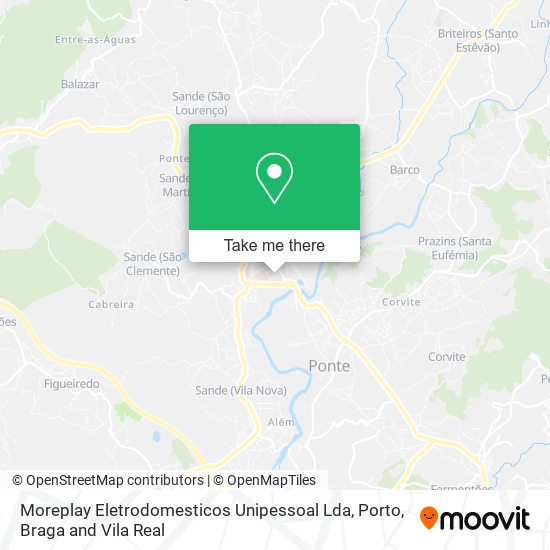 Moreplay Eletrodomesticos Unipessoal Lda map