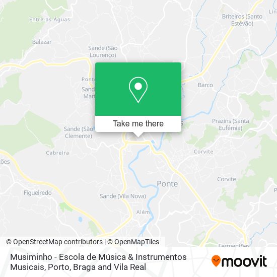 Musiminho - Escola de Música & Instrumentos Musicais mapa