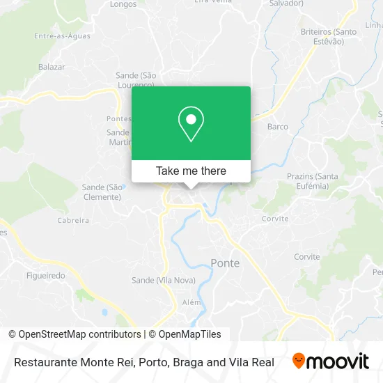 Restaurante Monte Rei map