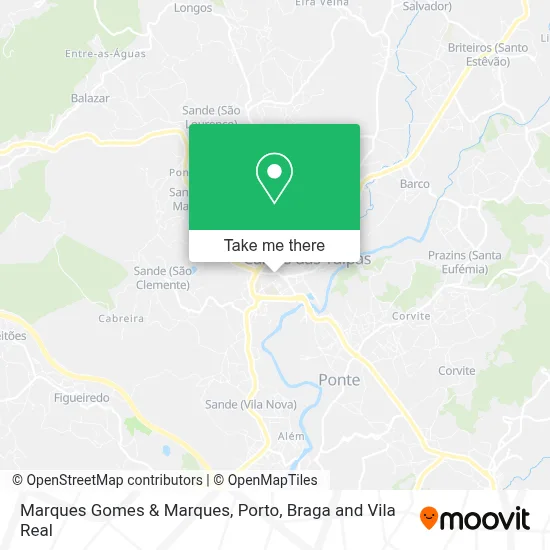 Marques Gomes & Marques map