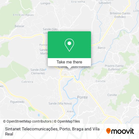 Sintanet Telecomunicações map