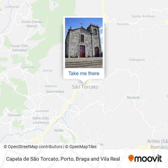 Capela de São Torcato map