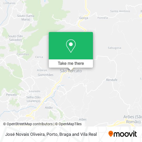 José Novais Oliveira map