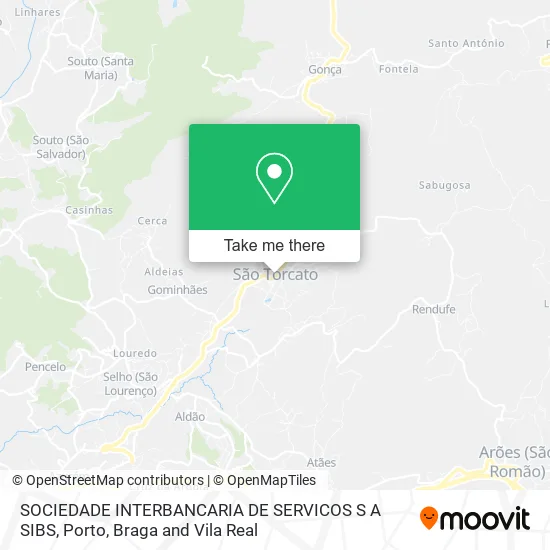 SOCIEDADE INTERBANCARIA DE SERVICOS S A SIBS mapa