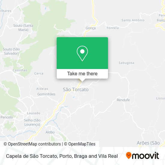 Capela de São Torcato map