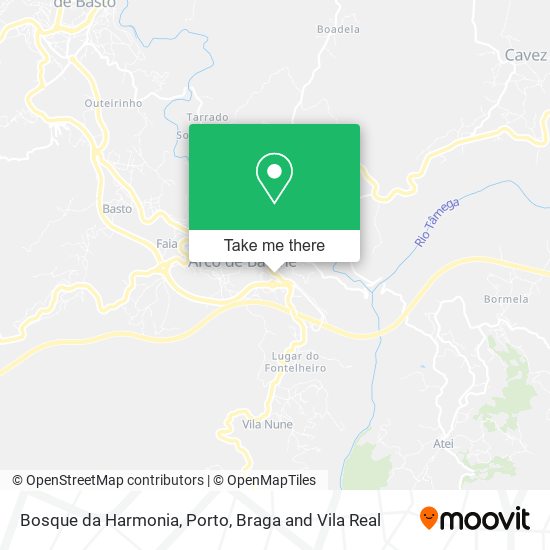 Bosque da Harmonia map