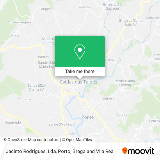 Jacinto Rodrigues, Lda map