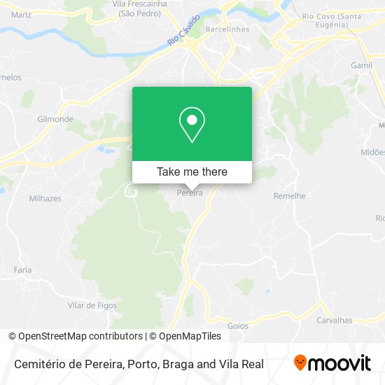 Cemitério de Pereira map