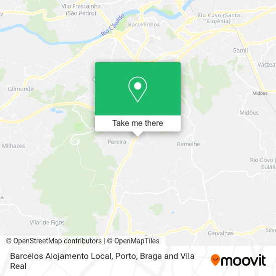 Barcelos Alojamento Local map