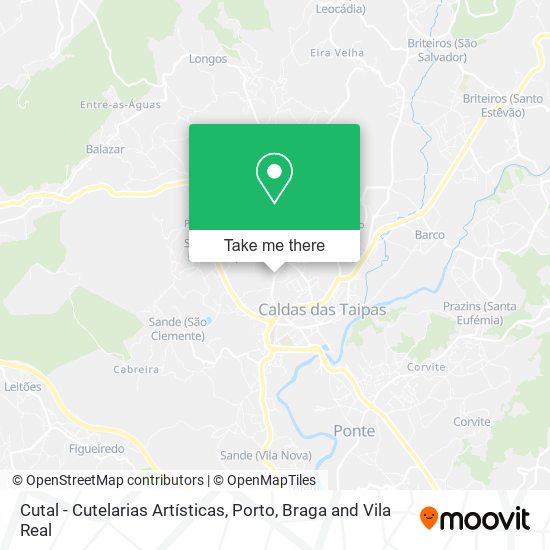 Cutal - Cutelarias Artísticas map