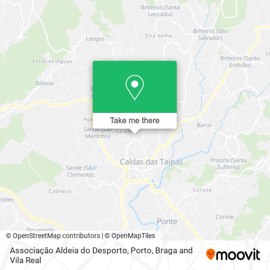 Associação Aldeia do Desporto mapa