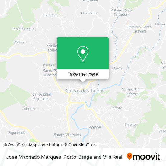 José Machado Marques map