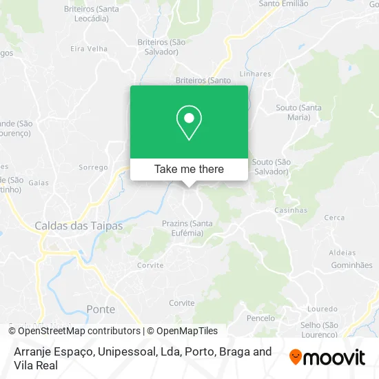 Arranje Espaço, Unipessoal, Lda map