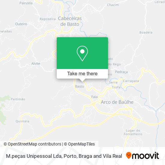 M.peças Unipessoal Lda mapa