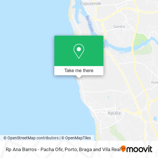 Rp Ana Barros - Pacha Ofir map