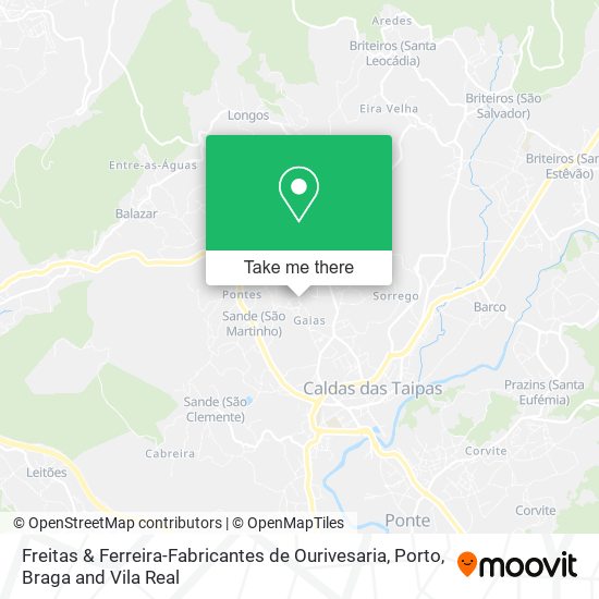 Freitas & Ferreira-Fabricantes de Ourivesaria map